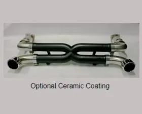 SpeedTech X-Pipes No Mufflers Moderate Sound Level X-cellerator Competition 2.5 Porsche 996TT/GT2 2001-2005